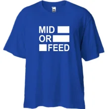 Футболка Oversize Mid or feed