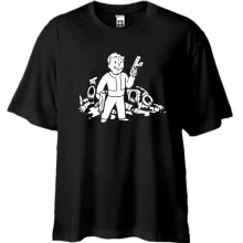 Футболка Oversize Fallout Vault Boy