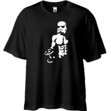 Футболка Oversize Штурмовик - бодібілдер