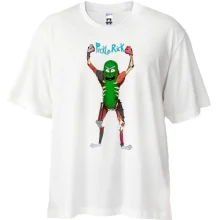 Футболка Oversize Pickle Rick (3)
