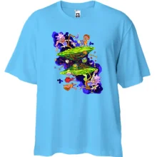 Футболка Oversize Rick and Morty Арт (2)