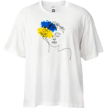 Футболка Oversize Украиночка (АРТ)