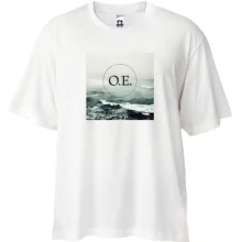 Футболка Oversize Океан Эльзы (шторм)