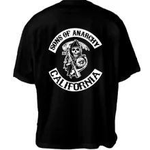 Футболка Oversize Sons of Anarchy California