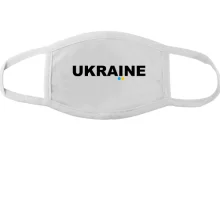 Маска Ukraine с двумя сине-жёлтыми точками