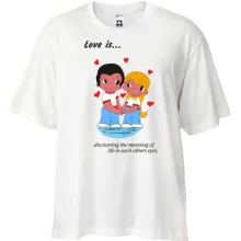 Футболка Oversize Love is...