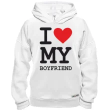 Худі BASE I love my boyfriend