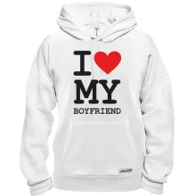 Худи I love my boyfriend