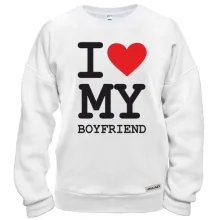 Свитшот I love my boyfriend