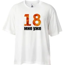 Футболка Oversize 18 мені вже.