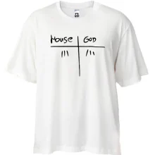 Футболка Oversize House VS God