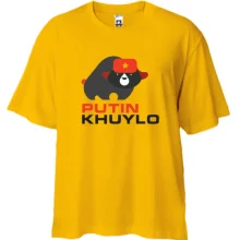 Футболка Oversize Putin - kh*lo (со свиньей)