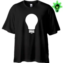 Футболка Oversize Лампочка