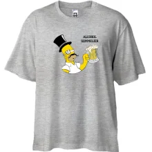 Футболка Oversize Alcohol Sommelier