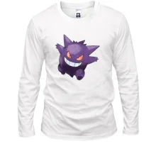 Лонгслив с покемоном Генгар (Gengar)
