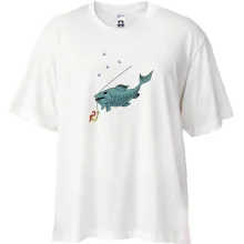 Футболка Oversize Риба клює