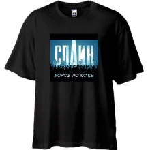 Футболка Oversize Сплин - Мороз по коже