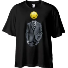 Футболка Oversize Смайл в костюме