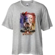 Футболка Oversize Targaryen Team