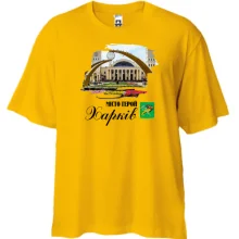 Футболка Oversize Город-Герой Харьков