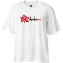 Футболка Oversize Depeche Mode red Rose