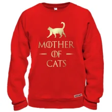 Свитшот Mother of cats (кошачья мама)