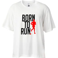 Футболка Oversize Born to run