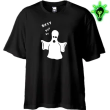 Футболка Oversize Светящийся привид