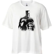 Футболка Oversize Batman (Чорно-білий)