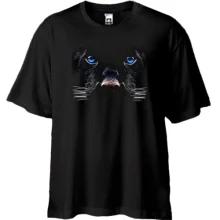Футболка Oversize с мордой собаки