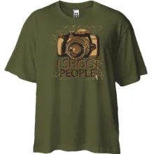 Футболка Oversize i shoot people