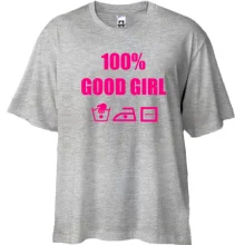 Футболка Oversize 100% Good girl