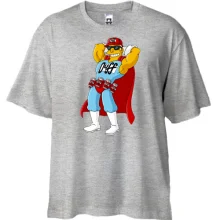 Футболка Oversize з Бірменом з Сімпсонів