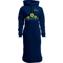 Худи платье Save Ukraine