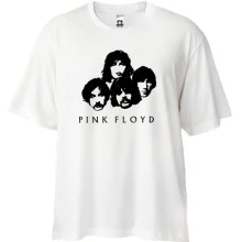 Футболка Oversize Pink Floyd (лица)