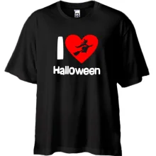 Футболка Oversize I love Halloween