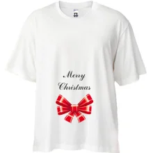 Футболка Oversize Merry Christmas