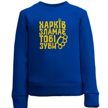 Дитячий світшот Харків зламає тобі зуби
