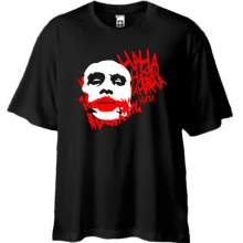 Футболка Oversize Joker smile Batman Ha ha ha