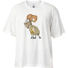 Футболка Oversize з козою (2)