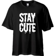 Футболка Oversize stay cute
