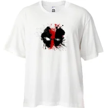 Футболка Oversize Deadpool (art logo)