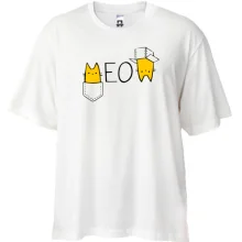 Футболка Oversize MEOW