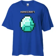Футболка Oversize Minecraft Диамант