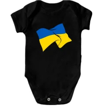 Детское боди Украинское знамя