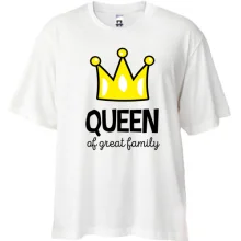 Футболка Oversize Queen af great family