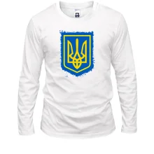Лонгслив с гербом Украины (2) АРТ