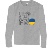 Детский лонгслив Ukraine Power