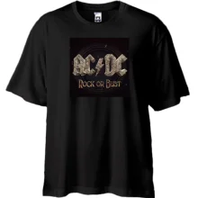 Футболка Oversize AC/DC Rock or Bust