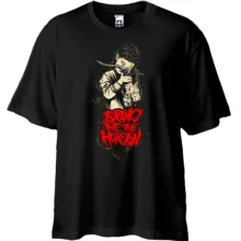 Футболка Oversize c Bring me the horizon girl (2)